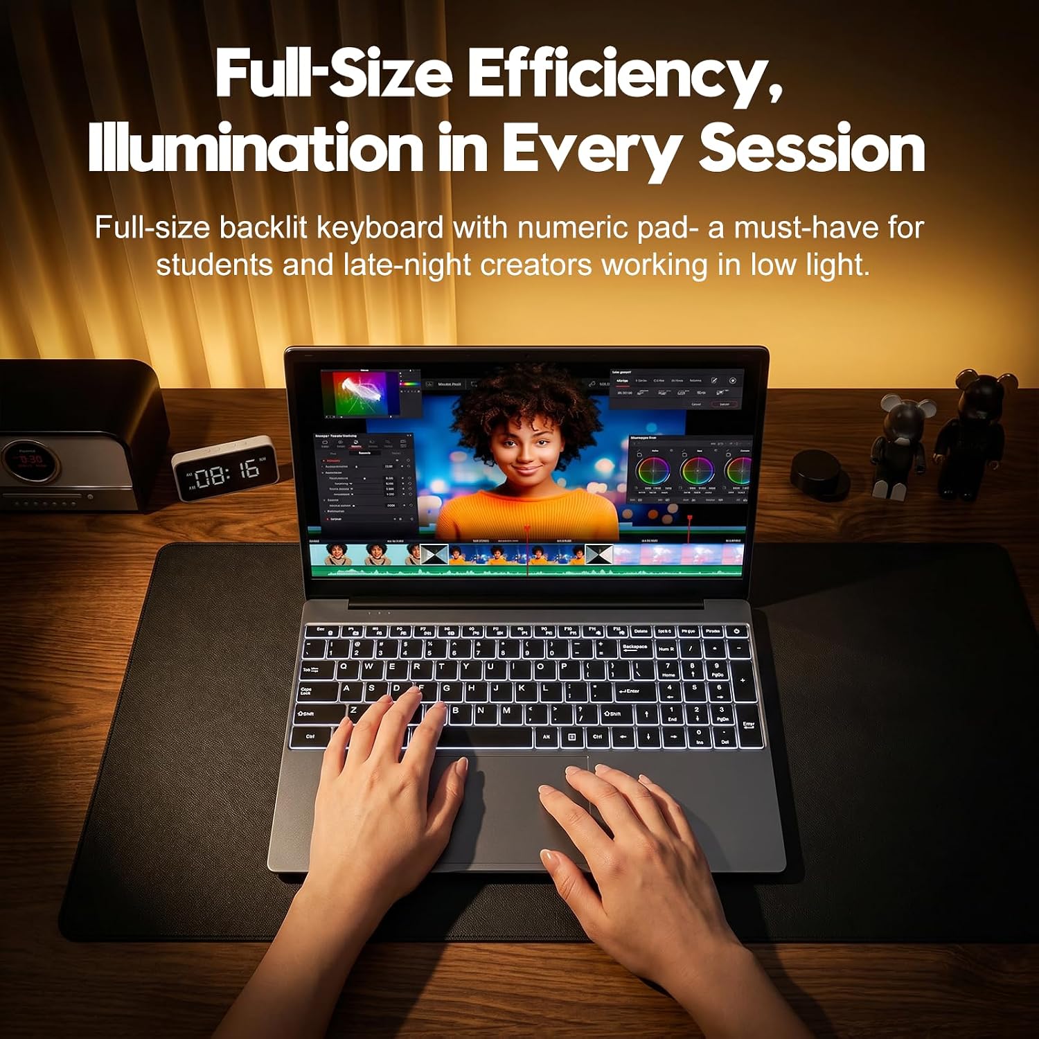 2026 Premium 15.6" FHD Business Laptop Computer, 16GB RAM 512GB SSD, Core i5(up to 2.8Ghz), Windows 11 Pro, Backlit Keyboard, Numeric Keypad, Slim Student Notebook PC - Image 6